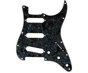 Fender American Standard Strat 11 Hole Pickguard 4-Plis Black Pearl