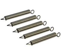 Fender American Vintage Ressorts Tremolo Nickel Stratocaster 5 pcs | Jeu de 5 ressorts de griffes nickelés, compatibles avec les Stratocaster American Vintage Series et Custom Shop