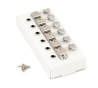 Fender® »AMERICAN VINTAGE STRAT®/TELE® TUNING MACHINES« Mécaniques pour guitare électrique - Ratio 15:1-6-gauche - Couleur: Nickel