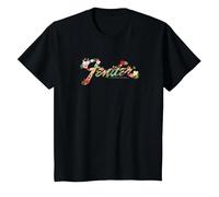 Fender Aromatic Filler T-Shirt, Enfant, Noir, 2 Ans