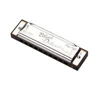 Fender Harmonica Blues Deluxe – Clé de G, 10 trous, Nickel Chrome, étui inclus
