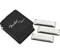 Fender Harmonicas Blues Deluxe - Pack de 3 avec étui