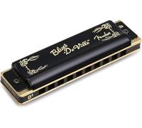 Fender Blues DeVille Harmonica Diatonique b | Idéale pour débutants & musiciens blues, anche en acier inox, ton Bb, son riche & expressif