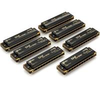Fender Set d'harmonicas Blues Deville 049 – 7 pièces (099-0702-049 / 0990702049)