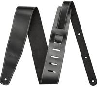 Broken-In Leather Strap, Black 2.5