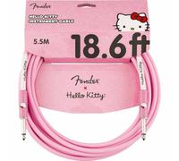 Fender® Câble Hello Kitty® 18,6" pour instruments, couleur rose
