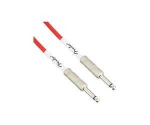 Fender - California Series Candy Apple Red - Câble jack guitare droit-droit 6m