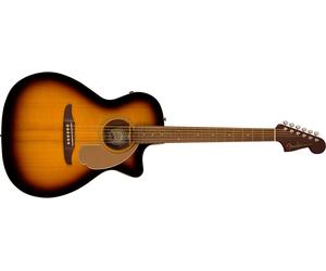 Fender California Series Newporter Player - Guitare acoustique - Auditorium - Sunburst
