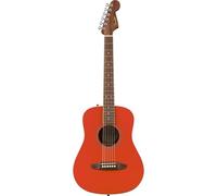 Fender California Standard Redondo™ Mini guitare acoustique avec sac, housse de protection, Fiesta Red