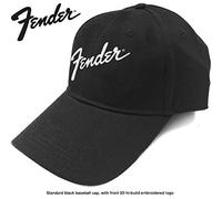 Fender - Cappello (Unisex-U) Logo (Nero)