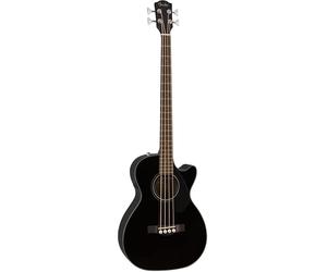 Fender CB-60SCE Basse Acoustique Électrique Corps Concert Noire | Micro Fishman, accordeur intégré, table en épicéa massif, manche adapté aux débutants