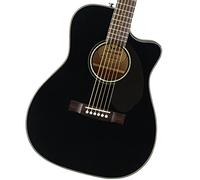 Fender Guitare folk CC-60SCE WN BK, Inclus des Cours Virtuels Gratuits sur Fender Play