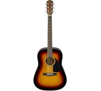 Fender CD-60 Dreadnought V3 DS Guitare Acoustique, Touche en Noyer, Tonalité Marron, Incluant des Cours Virtuels Gratuits sur Fender Play
