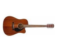 Fender CD-60SCE Dreadnought - touche noyer - tout acajou G