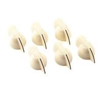 Fender Chicken Head-Style Boutons de Commande Amplificateur - Pack de 6 - Crème