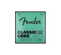 Fender Classic Core Cordes Guitare Électrique Nickel Léger 009-042 | Cordes nickel légères 009-042, son brillant & sustain équilibré, compatibles Strat & Tele, idéales débutants & pros