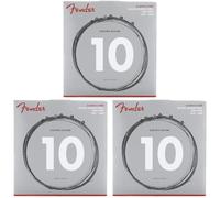 Fender® »CLASSIC CORE NICKEL PLATED STEEL ELECTRIC STRINGS« Cordes pour guitare électrique - Ball End - 255R 010/046 (Lot de 3)