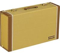 Fender Classic Series Étui Rigide Pedalboard Tweed Medium | Étui rigide pedalboard medium, finition tweed, protection pédales effets guitare, couvercle solide, idéal gigging