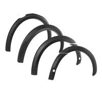 Fender Covers, Pièces détachées extérieures for Garde-Boue, élargisseurs d'ailes et Garde-boues, compatibles avec Ford Ranger 2015-2022 Wildtrak Limited XLT XLS T7 T8,Mud Guard(with Sensor Hole)