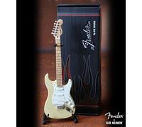 Fender Cream Stratocaster Mini Guitar Replica Collectible [] Figure, Collecti