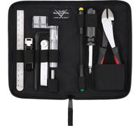 Fender Custom Shop Guitar Tool Kit, Comprehensive Maintenance Set for Acoustic and Electric Guitars and Basses, with Polyester Storage Pouch and Setup Guide