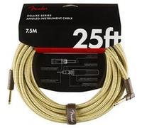 Fender DELUXE 25' ANGL INST CBL TWD