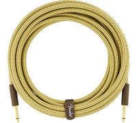 Deluxe Instrument Cable, Straight/Straight, 10', Tweed