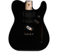 Fender® »DELUXE SERIES TELECASTER® ALDER BODY - SSH ROUTING« Corps pour Guitare Électrique - Aulne - Couleur: Noir
