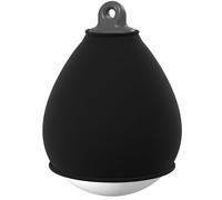 fender-design Housse de Pare battage de Haute qualité pour Pare-battage sphérique (Ø 39-55cm en Noir) - 1x Chaussette de Pare battage pour Une Protection optimale - Accessoire Bateau
