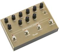 Fender Downtown Express Pédale Multi-Effets Basse avec Sortie DI | Compresseur, overdrive avec émulation de haut-parleur, égaliseur 3 bandes, sortie directe, performances live, studio