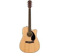 Fender CD-60SCE Guitare Électro-Acoustique Dreadnought Cordes Acier Natural