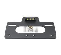 Fender Eliminator Pour Ducati Pour Hypermotard 698 Pour Mono 2024-2026 Support Montage Licence Arrière Plaque Éliminateur Garde-boue Bien Rangé Porte Plaque Numéro Moto(Without Reflector)