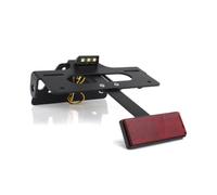 Fender Eliminator Pour Lexmoto Pour LXR 125 Pour SE 2021-2025 2026 Pour 380 Support Plaque D'immatriculation Éliminateur Garde-boue Arrière Bien Rangé Porte Plaque Numéro Moto(With Reflector)
