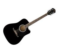 Fender FA-125CE Dreadnought WN Black Guitare Folk Electro