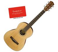 Fender Fa-15 Taille 3/4 avec cordes en acier (L/sac) Guitare acoustique W/Fender Play 3 mois