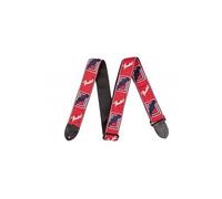 FENDER MONOGRAM-RD W BL - Sangles