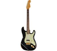 Fender Fender 63 Strat RW Black Relic HSS