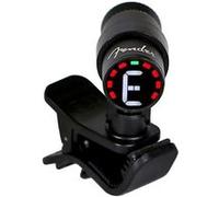 Fender "Bullet" Accordeur Chromatique à Pince Pour Guitare/Basse, Écran LED en Couleur, Noir