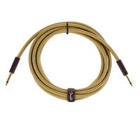 Fender Deluxe Series 15' Instrument Cable Tweed