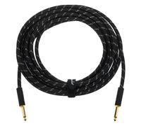 Fender Deluxe Series 18.6' Instrument Cable Black Tweed