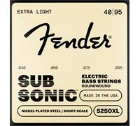 Fender Basse short scale 5250XL 40-95 acier nickelé roundwound