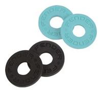 Fender Fender Strap Block, 4-Pack, Black (2) And Daphne Blue (2)