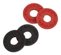 Fender Fender Strap Blocks 4-pack, Black (2) And Red (2)