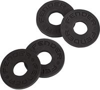 Fender® »FENDER STRAP BLOCKS« Système fixation les sangles guitare - Lot de 4 - Couleur: Noir