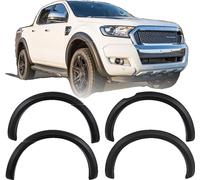 Fender Flares pour Ford Ranger, finition noire mate, matériau ABS durable, PAS DE TROUS 2015-2018