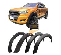 Fender Flares pour Ford Ranger, matériau ABS durable, installation facile par collage , avec lumière LED