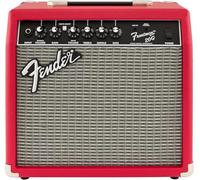Fender Frontman 20G Amplificateur Combo pour la Guitare Électrique, Rouge, avec Un Design Simple et Intuitif, avec entrée auxiliaire et Prise Casque pour Une Pratique silencieuse