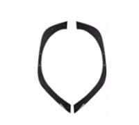 Fender Garde-Boue Pour Jeep Pour Wrangler JK 2007-2017 J064 Élargisseurs D'ailes Plats En Acier Garde-boue Passage Roue 4 Pièces Protecteurs Élargisseur e l'aile Voiture(Front)