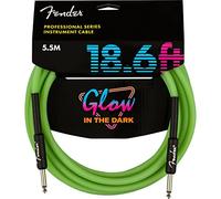 Fender® »GLOW IN THE DARK - CABLE« Câble pour instruments - 5.5m - Couleur: Vert