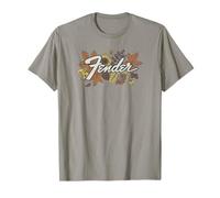Fender Guitar Leaf Logo Centered T-Shirt